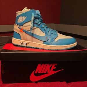 Jordan 1s Retro High, Off-White University Blues